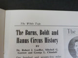 White Tops Circus Magazine 1955 MAy June Burns, Boldt and Hanus Circus History