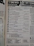 Model Railroader Magazine 1984 September Northern Sierra & Falls Creek RR Furlow