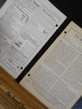 Model Railroader Magazine 1936 December  INDEX  2 hole punched Loose cover