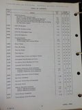EMD Replacement Parts Catalog 567D engines Catalog #151D April 1962 4th edition