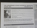Chesapeake and Ohio Historical Magazine 2010 Holiday C&O HS 70 ton hoppers Stn