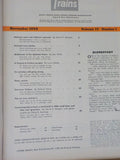 Trains Magazine 1956 November Middleman of the Alphabet Route