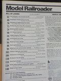 Model Railroader Magazine 1981 March Grand Trunk Rebuilt Sata Fe Cabooses