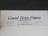 General Electric Company Supply Department Bulletin No 4685 1910 December Altern