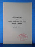 Duluth Missabe and Iron Range Railway Company Annual Report 1960 December