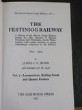 Festinog Railway Vol 2 Locomotives and Rolling Stock by JIC Boyd w/DJ