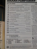 Model Railroader Magazine 1985 January San Jose Society N scale layout Basics of