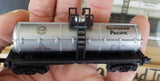 Tank car Southern Pacific SP High Speed Metal products N Scale