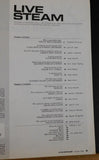 Live Steam Magazine 1980 Aug Steamboat issue Well stacked Auto air brake
