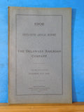 Delaware Railroad Company Annual report 1906 October 31