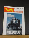 Pacific News #207 1979 January Union Pacific #8444 steams into Utah SF motive po