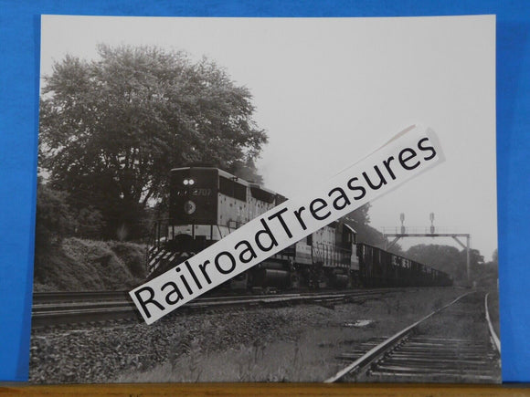 Photo Southern Railroad Locomotive #2707 Burke VA 1971 8x10