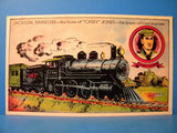 Postcard Jackson Tennessee Home of Casey Jones Brave Railroad Engineer