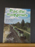 Pacific Rail News #278 1987 January Athol Idaho Ski Train 5 decades Nacozari