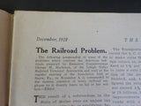 Railroad Employee, the 1928 December  V38 #9 Three old timers Railroad problem