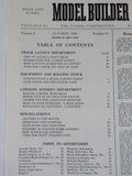 Model Builder 1939 October Lionel Magazine Gantry crane Sand tower Mine head Cit