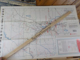 Map of Utah Railroads Past and Present 1996   folded