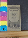 Philadelphia Trolley, Motor Bus Street and Health Guide 1941