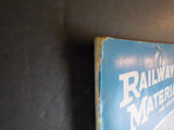 Railway Materials and Equipment 1960 July-August Vol 3 #4 Communications Signali