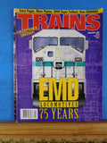 Trains Magazine 1997 September EMD Locomotives 75 years