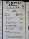 Railroad Model Craftsman Magazine 1968 August RMC CP Hopper Pullman plans Inclin
