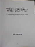Wagons of the Middle British Railways Era David Larkin Soft cover