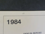 Chicago and Western Indiana Railroad Company Annual Report 1984