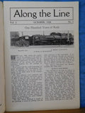 Along the Line 1926 October  New York New Haven & Hartford Employee Magazine