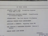 Midwest Railroader #92  1973 Atlantic Coast Line PRR Streamliners American Freed