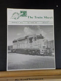 Feather River Rail Society The Train Sheet 1986 Lot of 6 Vol 4  Western Pacific