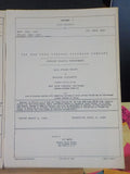 New York Central RR Freight Traffic Company Local Freight Tariff (4) 1948-1960