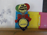 Jaycees California Ballons Up with People 1st Lady Yellow blue sield   PIN