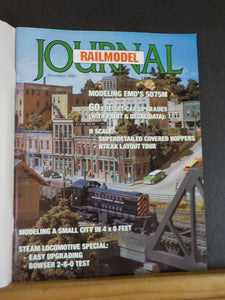 Railmodel Journal 1995 November Modeling EMD’s SD75M Steam Loco special