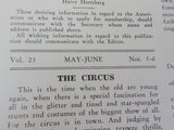 White Tops Circus Magazine 1950 May June A Visit to Mills Bros