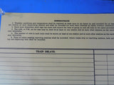 Columbus and Greenville Railway Company, Telegraphic Register of Trains,24 hr re