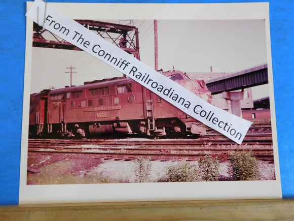 Photo Gulf Mobile & Ohio Locomotive #883A  8X10 Color