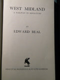 West Midland A Railway in Miniature by Edward Beal Hard Cover 1952  164 pages