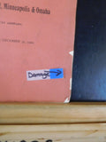 Chicago St. Paul Minneapolis & Omaha Annual Report 1900 Dec 31 Staining