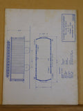Car Plans of the Chicago Railways Company 1911 Bulletin #13 ERHS 1954 Soft Cover