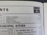 Burlington Route System Public Timetable 1955 May-September