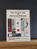 Pocket List of Railroad Officials #328 1976 4th quarter