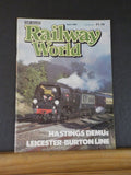 Railway World 1986 April Vol 47 No 552 Hastings Demus Leicester Burton Line