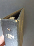 EMD Replacement Parts Catalog Binder Black 3 ring Notebook