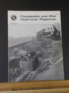Chesapeake and Ohio Historical Magazine 1989 July C&O HS Church Hill Tunnel