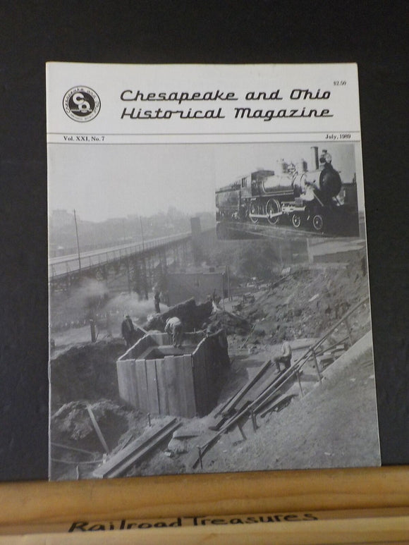 Chesapeake and Ohio Historical Magazine 1989 July C&O HS Church Hill Tunnel