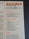 Railfan & Railroad Magazine 1981 November Pittsburgh Commuters New Orleans Troll