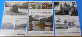Ads Canadian National #3 Advertisements from various magazines (10)