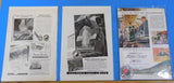Ads Northern Pacific Railroad #6 Advertisements from various magazines