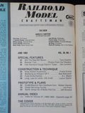 Railroad Model Craftsman Magazine 1969 June RMC INDEX Putty knife factory Lack o