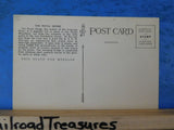 Postcard Royal Gorge Canon of the Arkansas River CO.#7482. with tracks & train